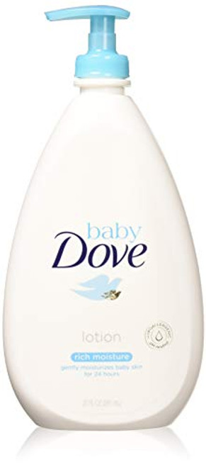 Baby Dove Rich Moisture Face and Body Lotion 20 oz Pack of 4
