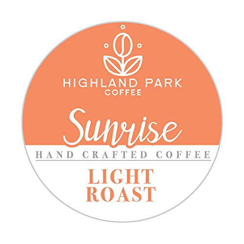 Highland Park Single Serve Coffee Pods Compatible with Keurig K Cup Brewers_ Sunrise Blend 80 Count