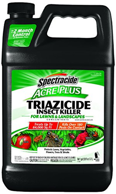 Spectracide HG-96203 Acre Plus Triazicide Insect Killer for Lawns and Landscape 1 gal Spectracide HG-96203 Acre Plus Triazicide Insect Killer for Lawns and Landscape 1 gal