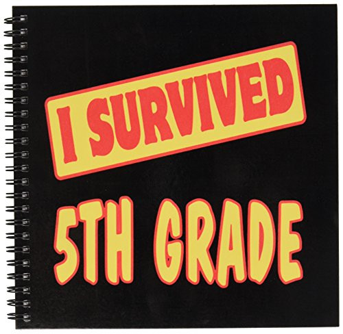 3dRose db-117562-1 I Survived 5th Fifth Grade Survial Pride and Humor Design-Drawing Book 8 by 8-Inch 3dRose db-117562-1 I Survived 5th Fifth Grade Survial Pride and Humor Design-Drawing Book 8 by 8-Inch