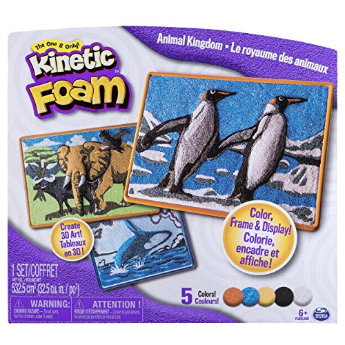 Kinetic Foam - 3D Art - Animal Kingdom