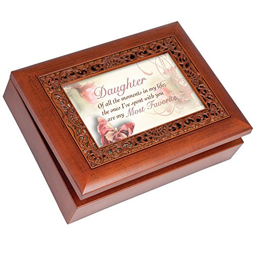 Cottage Garden Daughter Moments with You Woodgrain Inlay Jewelry Music Box Plays You Light Up My Life Cottage Garden Daughter Moments with You Woodgrain Inlay Jewelry Music Box Plays You Light Up My Life