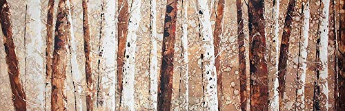 Posterazzi Collection Paint Splash Forest Poster Print by Atelier B Art Studio 36 x 12