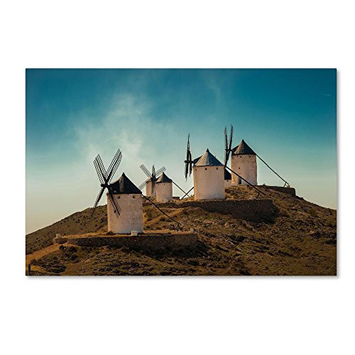 Consuegra by J Antonio Pardo 12x19-Inch Canvas Wall Art Consuegra by J Antonio Pardo 12x19-Inch Canvas Wall Art