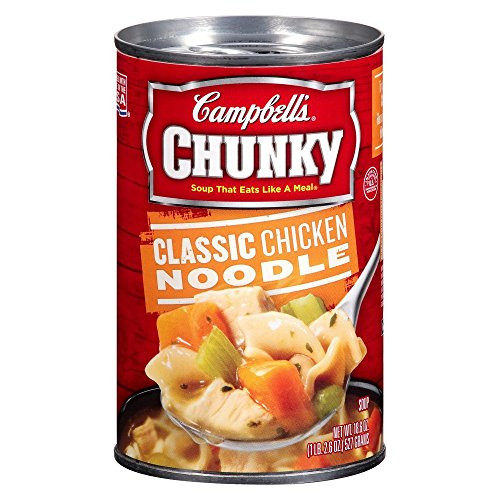 Campbells Chunky Classic Chicken Noodle Soup Pack of 8 Campbells Chunky Classic Chicken Noodle Soup Pack of 8
