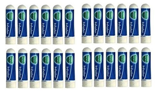 Vicks Nasal Inhaler for Cold Sinus   Allergy 24 Pack