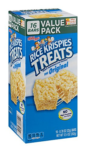 Kelloggs Rice Krispies Treats The Original 16 Count 12_4oz Box Pack of 3