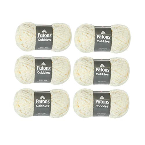 Patons Cobbles Winter White Pack of 6