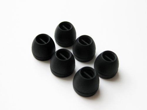 6pcs - (S) Small Replacement Set Earbuds Eartips for Sennheiser IE Series, CX Series, CXC Series, CXL Series, OCX Series, and MM Series In Ear Earphone Headsets