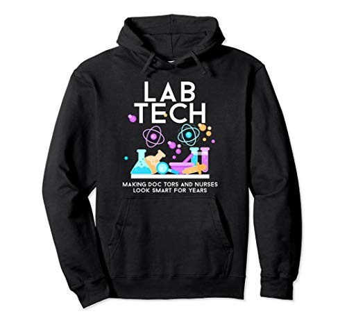 Funny Lab Tech Laboratory Technician Clinical Medical Leb Pullover Hoodie