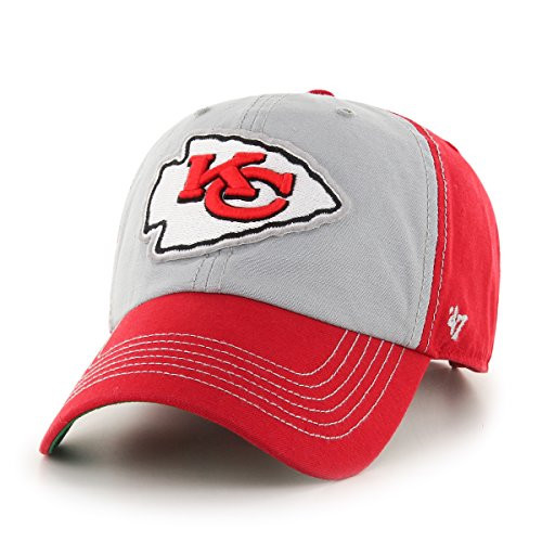 47 NFL Kansas City Chiefs McGraw Clean Up Adjustable Hat One Size Fits Most Red 47 NFL Kansas City Chiefs McGraw Clean Up Adjustable Hat One Size Fits Most Red