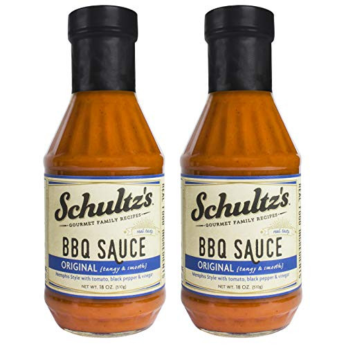 Schultzs Gourmet BBQ Sauce 18 oz Pack of 2 Original Schultzs Gourmet BBQ Sauce 18 oz Pack of 2 Original