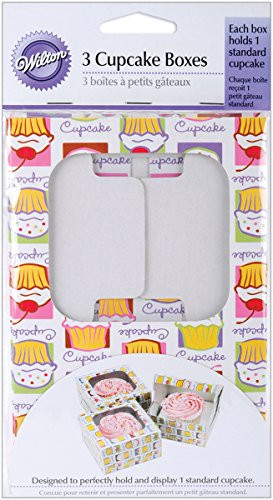 Wilton Cupcake Heaven Cupcake Box, Holds 1 Standard Cupcake