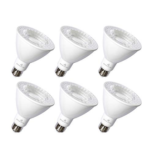 PAR30 LED Bulb 12W75W 6pack1050LM Dimmable Neutral White 5000K E26 Base Indoor Spotlight ETL-Listed