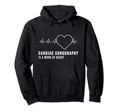 Cardiac Sonographer Echo Tech Educate RDCS Pullover Hoodie