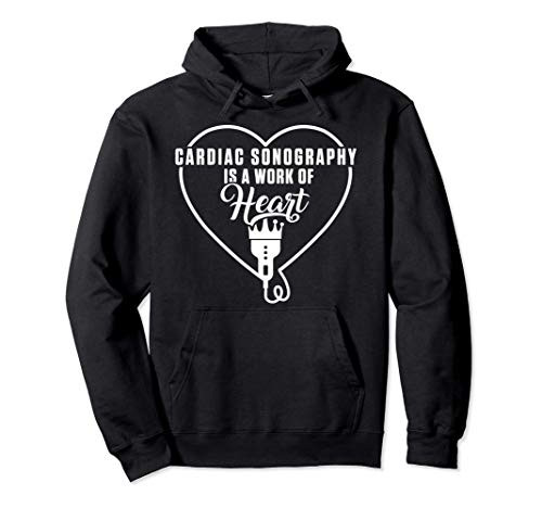 Cardiac Sonographer Echo Tech Knowledge RDCS Pullover Hoodie