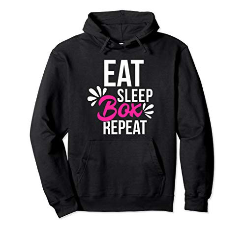 Eat Sleep Box Repeat Motivational Gift ACE017b Pullover Hoodie Eat Sleep Box Repeat Motivational Gift ACE017b Pullover Hoodie