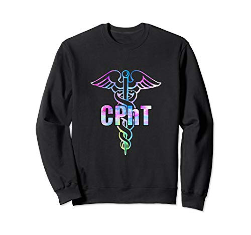 CPhT Certified Pharmacy Technician Caduceus Design Gift Sweatshirt CPhT Certified Pharmacy Technician Caduceus Design Gift Sweatshirt