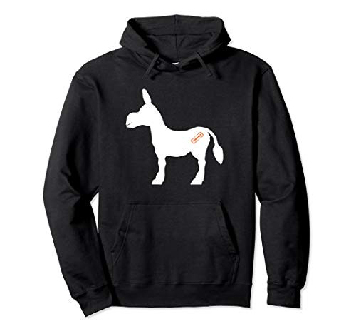 Smart Ass Donkey Pullover Hoodie