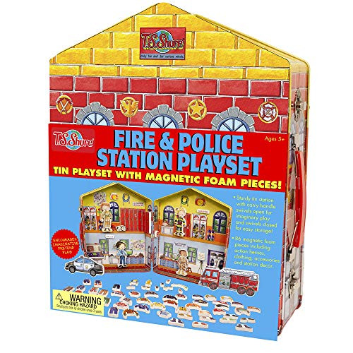 T_S_ Shure Emergency Command Center Magnetic Tin Firehouse