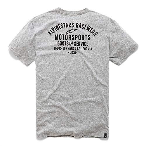 Alpinestars Mens Service Premium Pocket Tee Grey Heather X-Large
