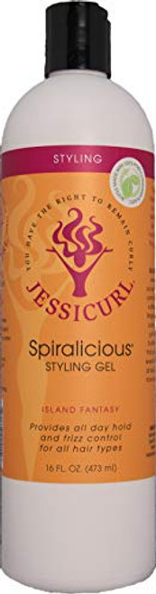 Jessicurl Spiralicious Styling Gel NEW 16oz_ Island Fantasy