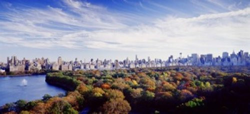 Buildings in a city Central Park Manhattan New York City New York State USA Poster Print 30 x 14 Buildings in a city Central Park Manhattan New York City New York State USA Poster Print 30 x 14