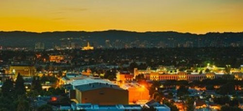 Posterazzi Buildings in a city Los Angeles California USA Poster Print 30 x 14 Posterazzi Buildings in a city Los Angeles California USA Poster Print 30 x 14