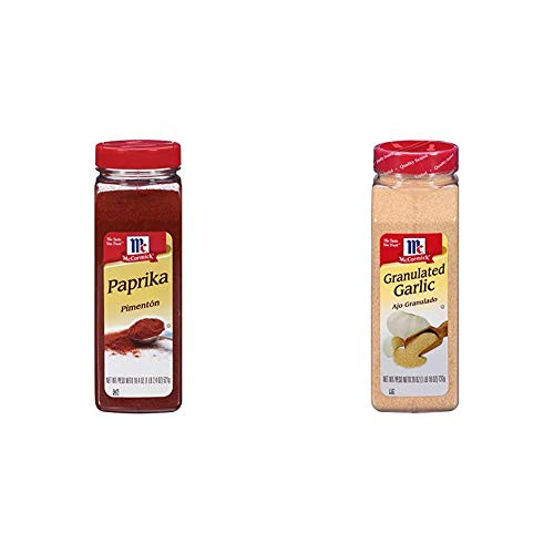 McCormick Paprika 18_4 oz   Granulated Garlic 26 oz