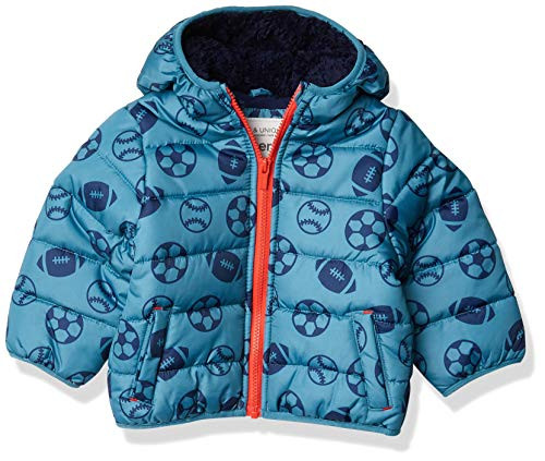 Carters Baby Boys Adventure Bubble Jacket TealSports 12MO