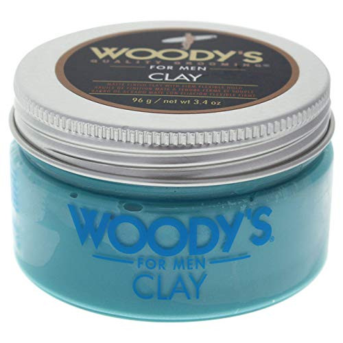 Woody's Matte Finish Clay for Men, Styling, 3.4 Ounce