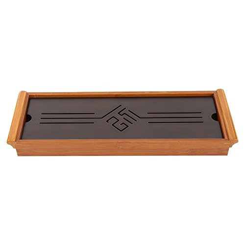 Bamboo Tea Tray Traditional Chinese Style Serving Tray with Reservoir Type Water Storage Box for Home Office Teahouse Kung Fu Tea Accessory Bamboo Tea Tray Traditional Chinese Style Serving Tray with Reservoir Type Water Storage Box for Home Office Teahouse Kung Fu Tea Accessory