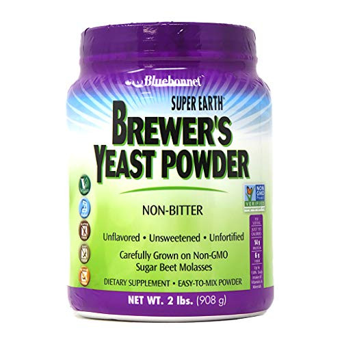 Bluebonnet Nutrition Super Earth Brewers Yeast Powder 2 pound