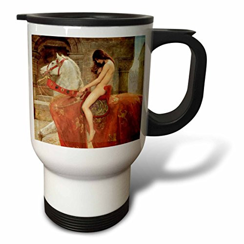 3dRose  President George Washington Vintage by Gilbert Stuart Stainless Steel Travel Mug 14 oz Multicolor