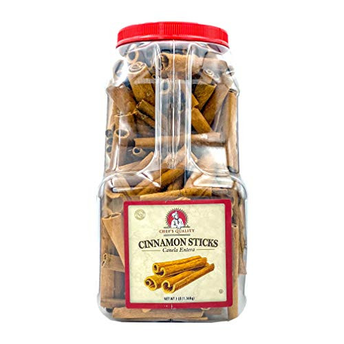 Chefs Quality - Cinnamon Sticks - Canela Entera - 3 LB 1_36 Kg