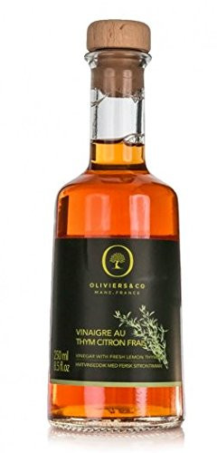 Oliviers   Co White Wine Vinegar with Lemon Thyme 8_5 FL OZ