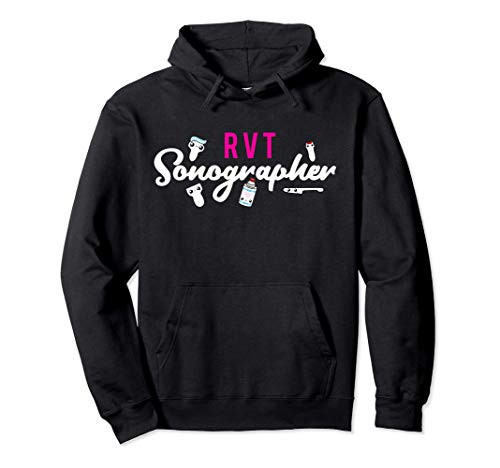 Ultrasound Tech Sonographer Radiology RVT Sonography 1 Pullover Hoodie