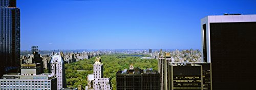 Posterazzi High angle view of buildings Central Park Manhattan City New York State USA Poster Print 35 x 12 Posterazzi High angle view of buildings Central Park Manhattan City New York State USA Poster Print 35 x 12
