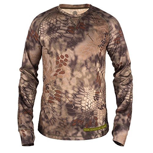 Koda Adventure Gear Youth Long Sleeve Camo Base Layer Shirt Kryptek Highlander X-Large