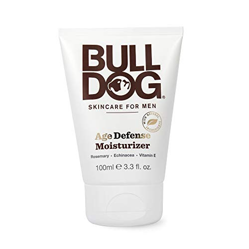 Bulldog Mens Skincare and Grooming Age Defense Moisturizer, 3.3 Ounce