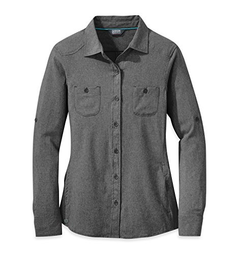 Outdoor Research Womens Reflection LS Shirt Charcoal Medium