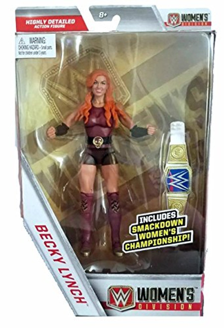 Wrestling WWE Mattel Elite Collection Becky Lynch Action Figure with Smackdown Womens Championship Belt
Wrestling WWE Mattel Elite Collection Becky Lynch Action Figure with Smackdown Womens Championship Belt