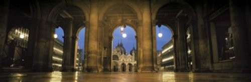 Posterazzi PPI98160L Arcade of a building St_ Marks Square Venice Italy Poster Print 36 x 12