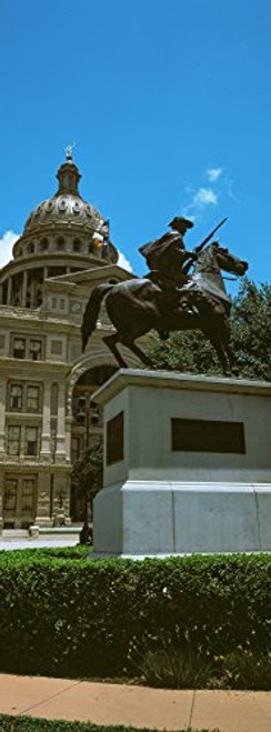 Posterazzi PPI156952L Facade State Capitol Building Austin Texas USA Poster Print 36 x 12