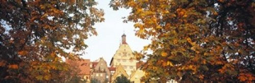 Posterazzi Low Angle Buildings viewed Through Trees Bietigheim Baden-Wurttemberg Germany Poster Print 36 x 12 Varies