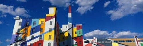 Posterazzi Building With Geometric Decorations Minneapolis Minnesota USA Poster Print 36 x 12