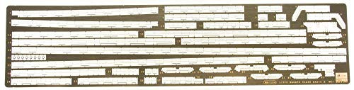 Hasegawa 1350 Scale IJN Battleship Nagato Photo Etch Parts Basic Set A - Plastic Model Building Accessories 72115