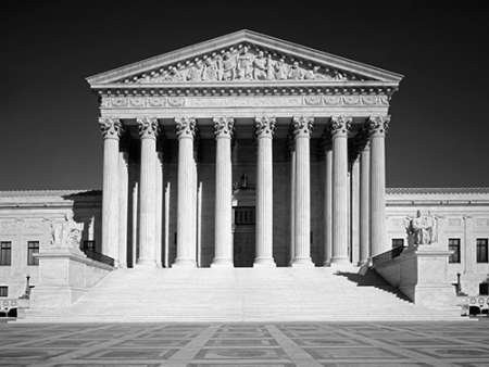 Posterazzi GLP469052LARGE Poster Print Collection U_S_ Supreme Court Building Washington D_C_ - Black And White Variant Poster Print By Carol Highsmith 18 X 24 Multicolored