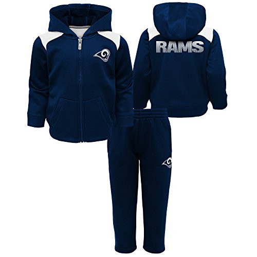 NFL Los Angeles Rams Infant Play Action Performance Fleece Set Dark Navy 24 Months