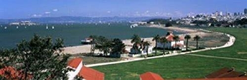 Posterazzi PPI120834L Buildings in a park Crissy Field San Francisco California USA Poster Print 36 x 12